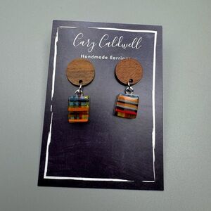 Cary Caldwell Multicolor Handmade Earrings